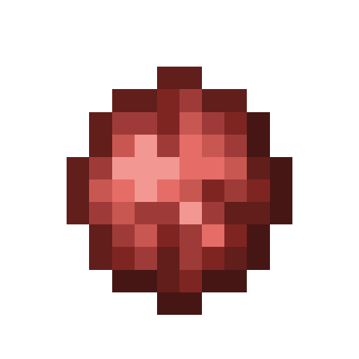 Red Garnet Gem