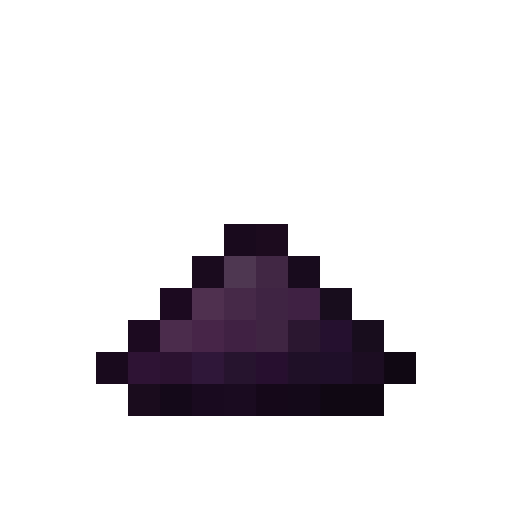 Small Pile Of Obsidian Dust