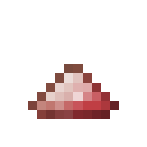 Small Pile Of Red Garnet Dust