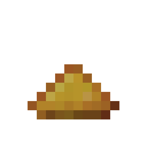 Small Pile Of Sulfur Dust