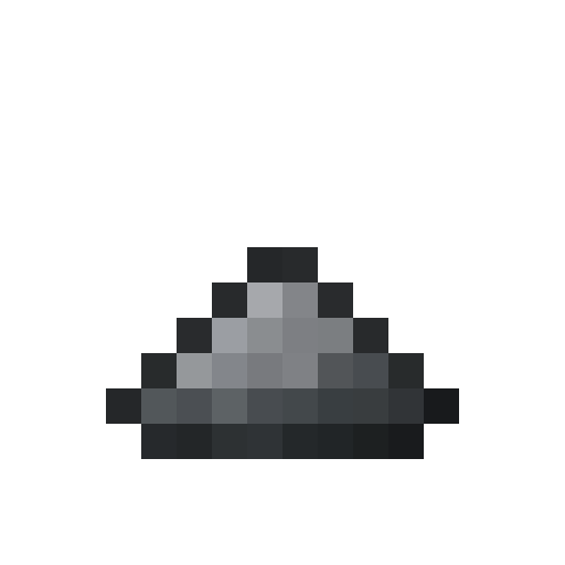 Small Pile Of Tungsten Dust